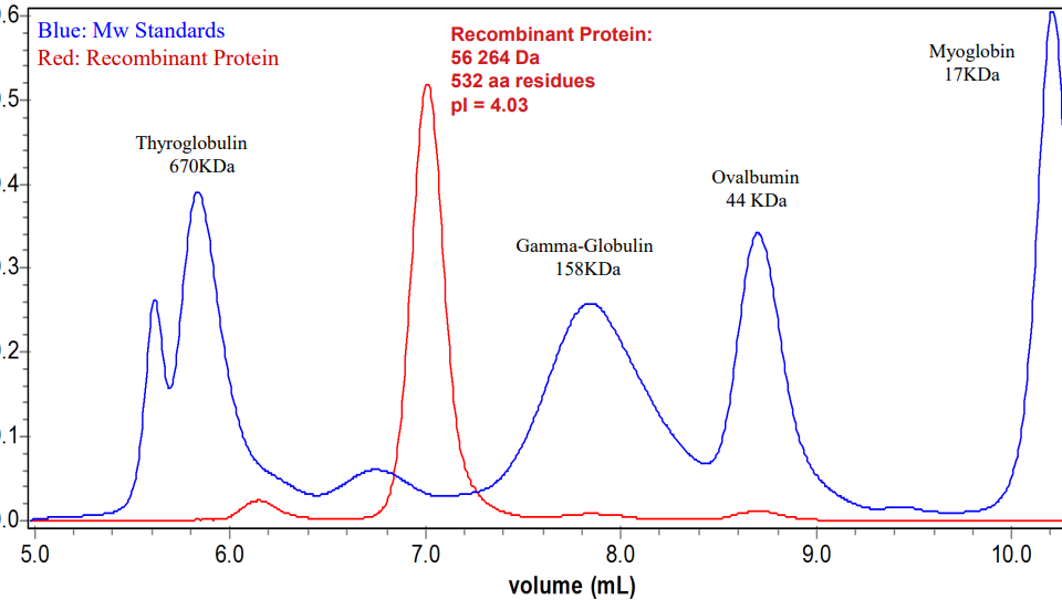 SEC-MALS Recombinant Proteins